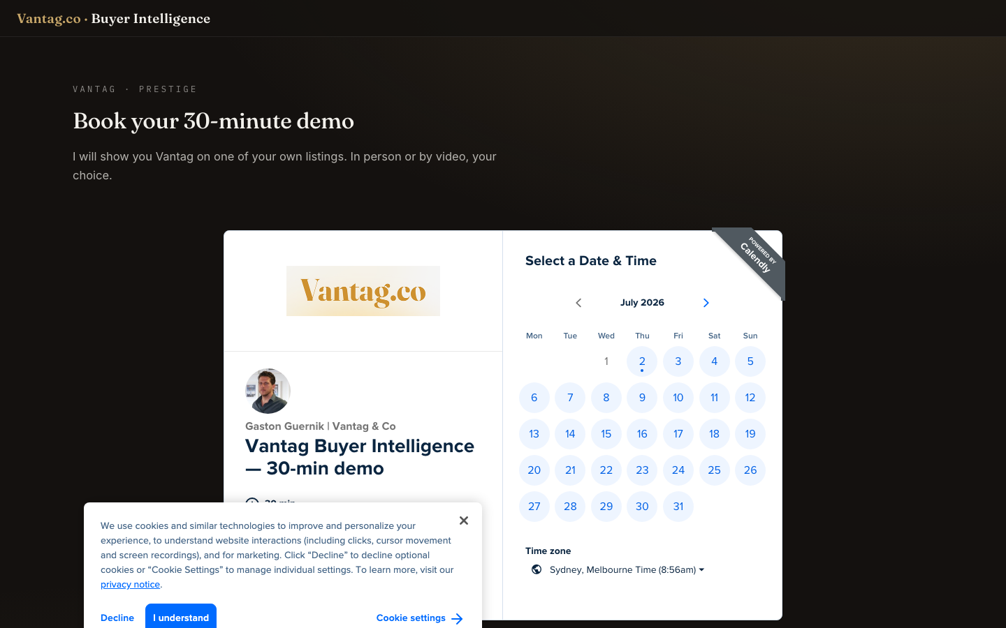 Book a demo